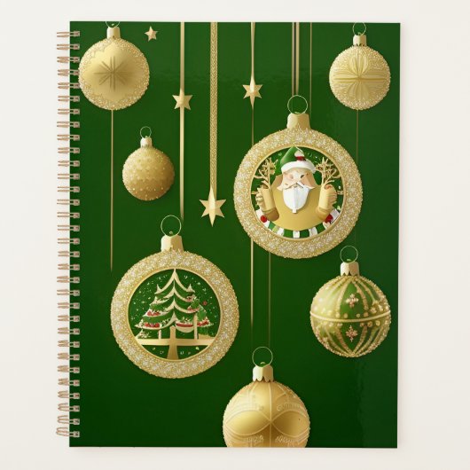 Feestelijke Kerstversiering Planner (Voorkant)
