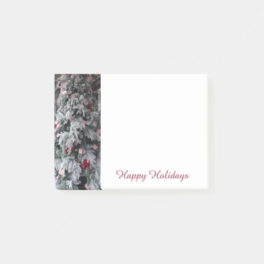 Feestelijke kerstversiering Post-it® notes (Voorkant)