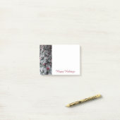 Feestelijke kerstversiering Post-it® notes (Op bureau)