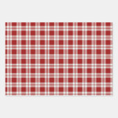 feestelijke kerstviering inpakpapier vel (Voorkant 3)