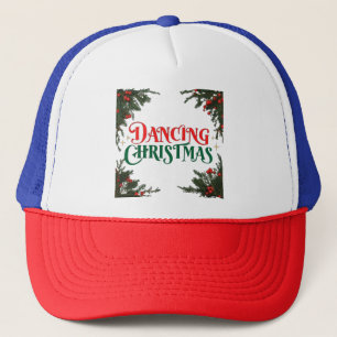 Feestelijke kerstvormgeving - Dancing Christmas Ch Trucker Pet