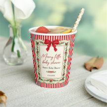 Feestelijke Kleine Kokette Kerst Baby Shower