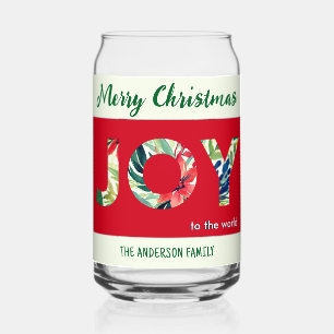 Feestelijke Kleurrijke Vreugde voor de Wereld Pret Blikvorm Glas
