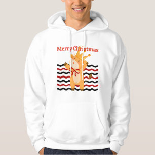 feestelijke Koe kerst,  en elegant Hoodie