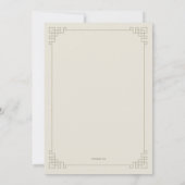 Feestelijke lantaarns uitnodiging (Achterkant)