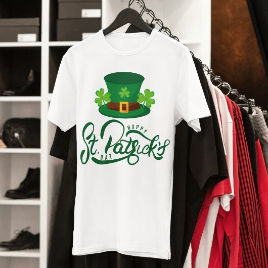 Feestelijke Leprechaun Pet St. Patrick's Day T-shi T-shirt