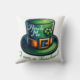 Feestelijke Lucky Teacher St. Patrick's Day vierin Kussen