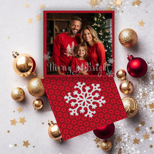 Feestelijke 'Merry & Bright' rode vakantiefotokaar