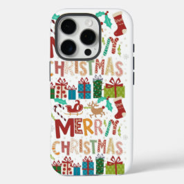 Feestelijke Merry Christmas iPhone / iPad case