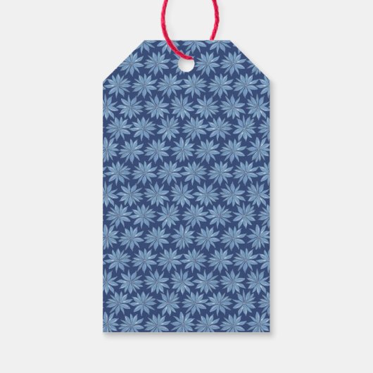 Feestelijke Minimal Santa Hat Schattigee grillige Cadeaulabel (Achterkant)