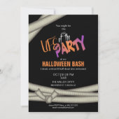 Feestelijke mummie Halloween oranje ID685 Kaart (Voorkant)