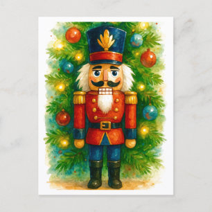 Feestelijke Notenkraker Kerstkaart Feestdagenkaart