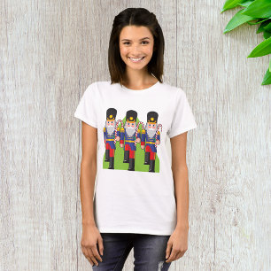 Feestelijke Notenkraker Soldiers met Candy Canes T-shirt
