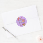 Feestelijke olifant Stickers (Envelop)
