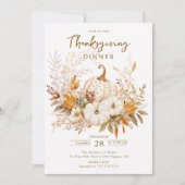 Feestelijke oogst Thanksgiving Kaart (Voorkant)