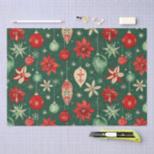 Feestelijke Ornamenten Naadloos Patroon Tissuepapier (Craft)