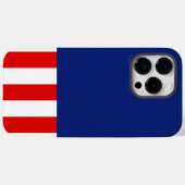 Feestelijke patriottische kleuren Case-Mate iPhone case (Achterkant (horizontaal))