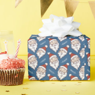 Feestelijke Patroon Decoraties Patroon Kerstmis Cadeaupapier