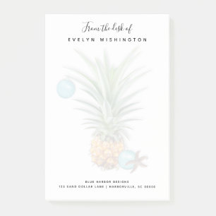 Feestelijke Pineapple Business Desk van Post-it® Notes