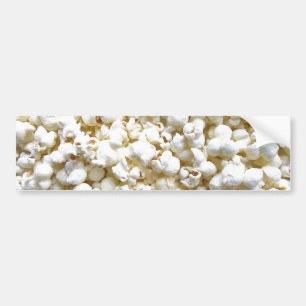Feestelijke Popcorn Decoratie Fotografie Bumpersticker