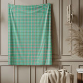 Feestelijke rode groene deken voor Kerstmis