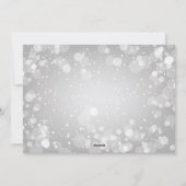 Feestelijke Rode Ornament Kerstvakantie Fotokaart Feestdagenkaart (Achterkant)