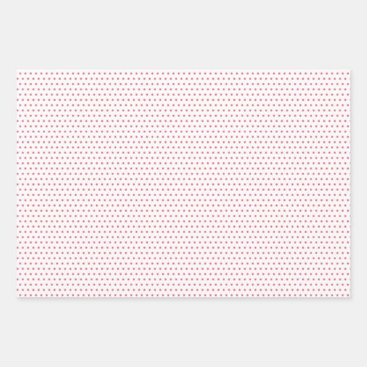 Feestelijke rode perzik blush roze blauw hart patr inpakpapier vel (Voorkant 2)