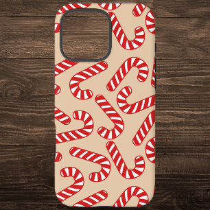 Feestelijke rode snoepriet iPhone 16 pro max hoesje