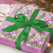 Feestelijke Roze Wit Groene Candy Cane Kerstmis Kerstboom Rok