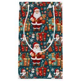 Feestelijke Santa Delight Klein Cadeauzakje