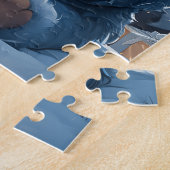 Feestelijke Schattigee Kerst Beer puzzel (Zijkant)