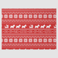 Feestelijke Scottie Honden Kerstmis | Schotse Terr