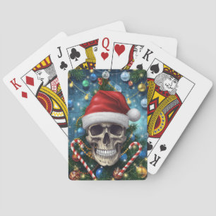 Feestelijke Sinterklaas Schedel Pokerkaarten