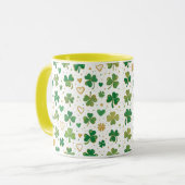 Feestelijke St. Patrick's Pattern Mok (Voorkant links)