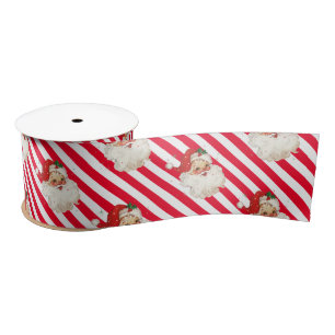 Feestelijke Streep Retro Kerstmis Lint