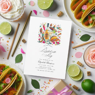 Feestelijke Tacos & Tequila Fiesta Bachelorette Ba Kaart