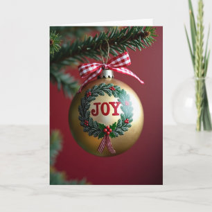 Feestelijke Tak Sfeerkaart Kaart