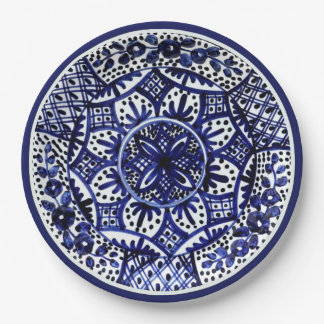 Feestelijke Talavera Seis Papieren Bordje