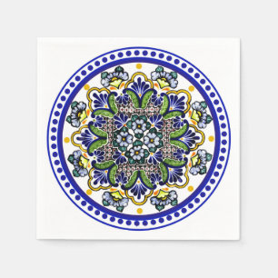 Feestelijke Talavera Siete Servet