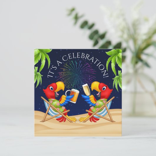 FEestelijke Uitnodiging (Staand voorkant)