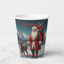 Feestelijke vader Kerstman