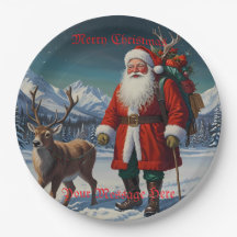 Feestelijke vader Kerstman