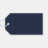 Feestelijke vakantie cadeau Label Cadeaulabel (Achterkant Horizontaal)