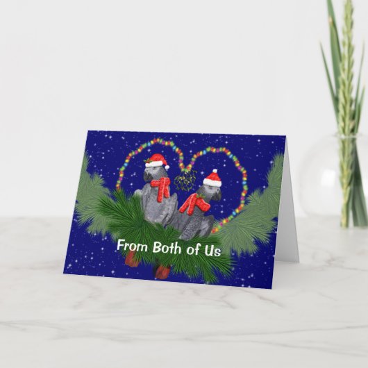 Feestelijke Veerballen (van Ons Beiden) Kaart (Voorkant)