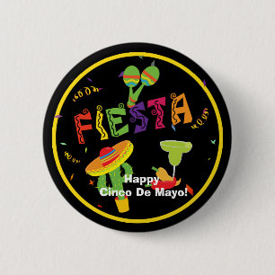 Feestelijke Versiering Cinco De Mayo Feest Speldje