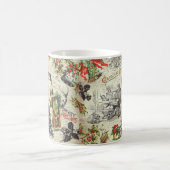 Feestelijke Victoriaans Kerstman Koffiemok (Center)