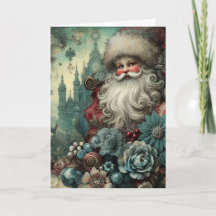 Feestelijke Vintage Geïnspireerde Bloemstuk Kerstm