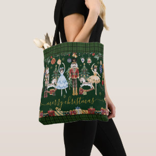 Feestelijke Vintage Notenkraker Ballet Prettig Ker Draagtas
