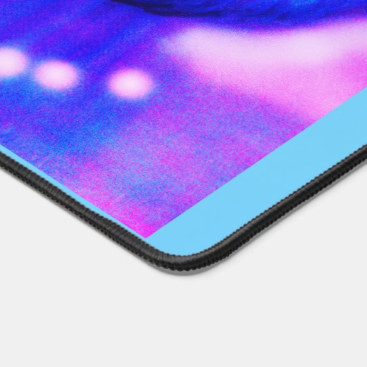 Feestelijke vliegende engelen bureaumat (Hoek)