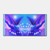 Feestelijke vliegende engelen bureaumat (Voorkant)